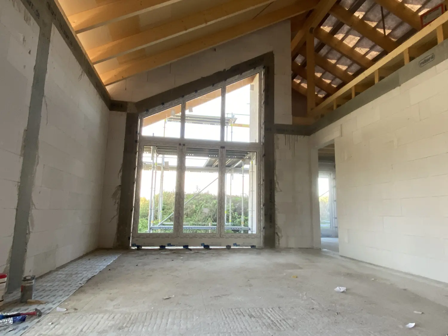 Baustellenprojekt der Montagebau Becker GmbH