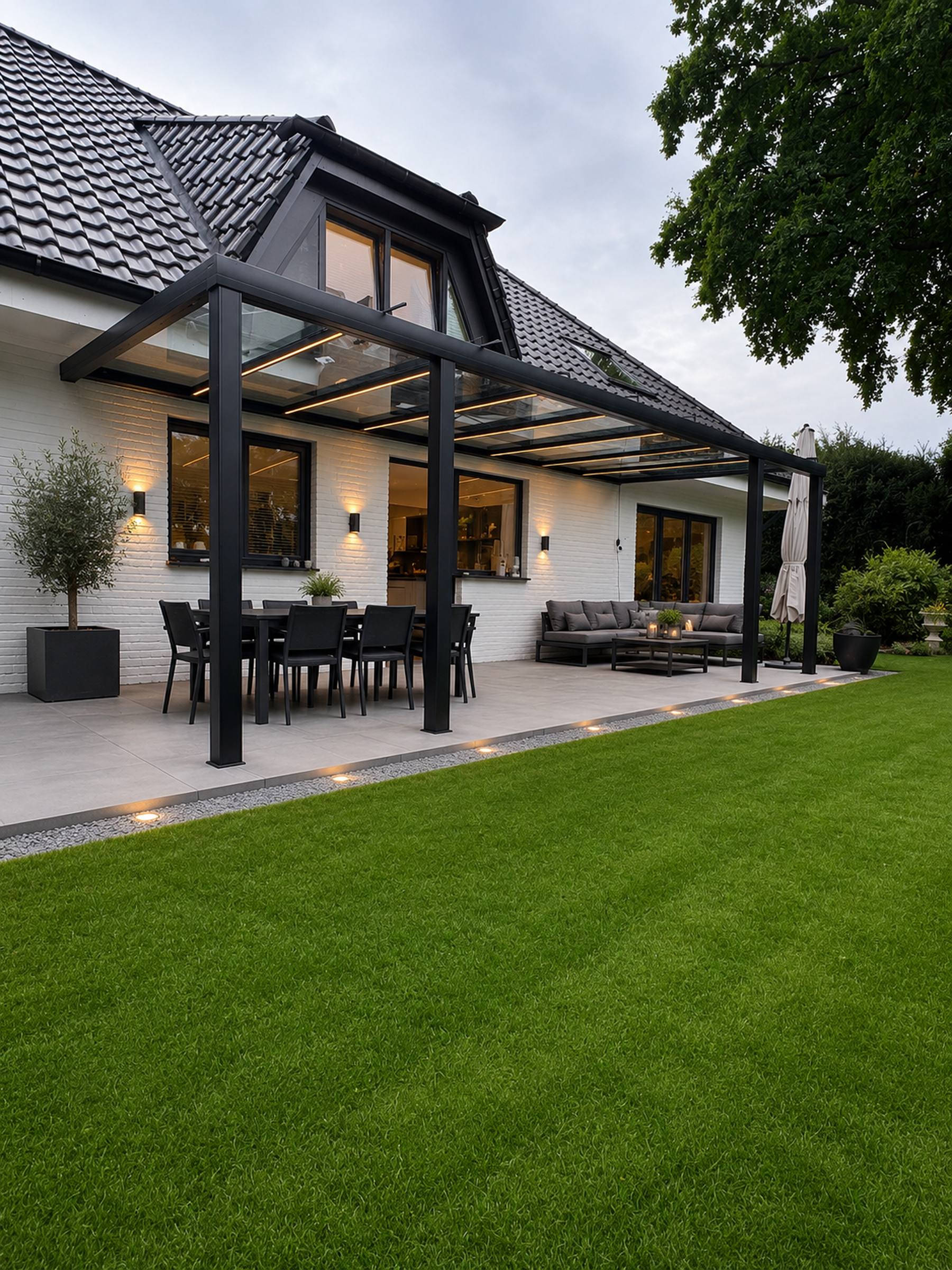 Terrassendach-Projekt von Montagebau Becker